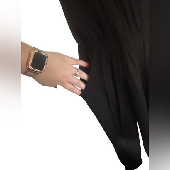 Lulu's Black Halter Jumpsuit - Picture 4 of 12